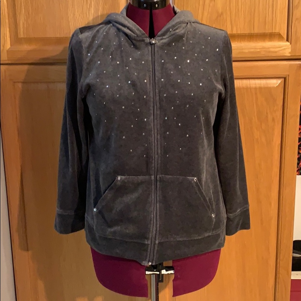 Karen Scott zip hoodie